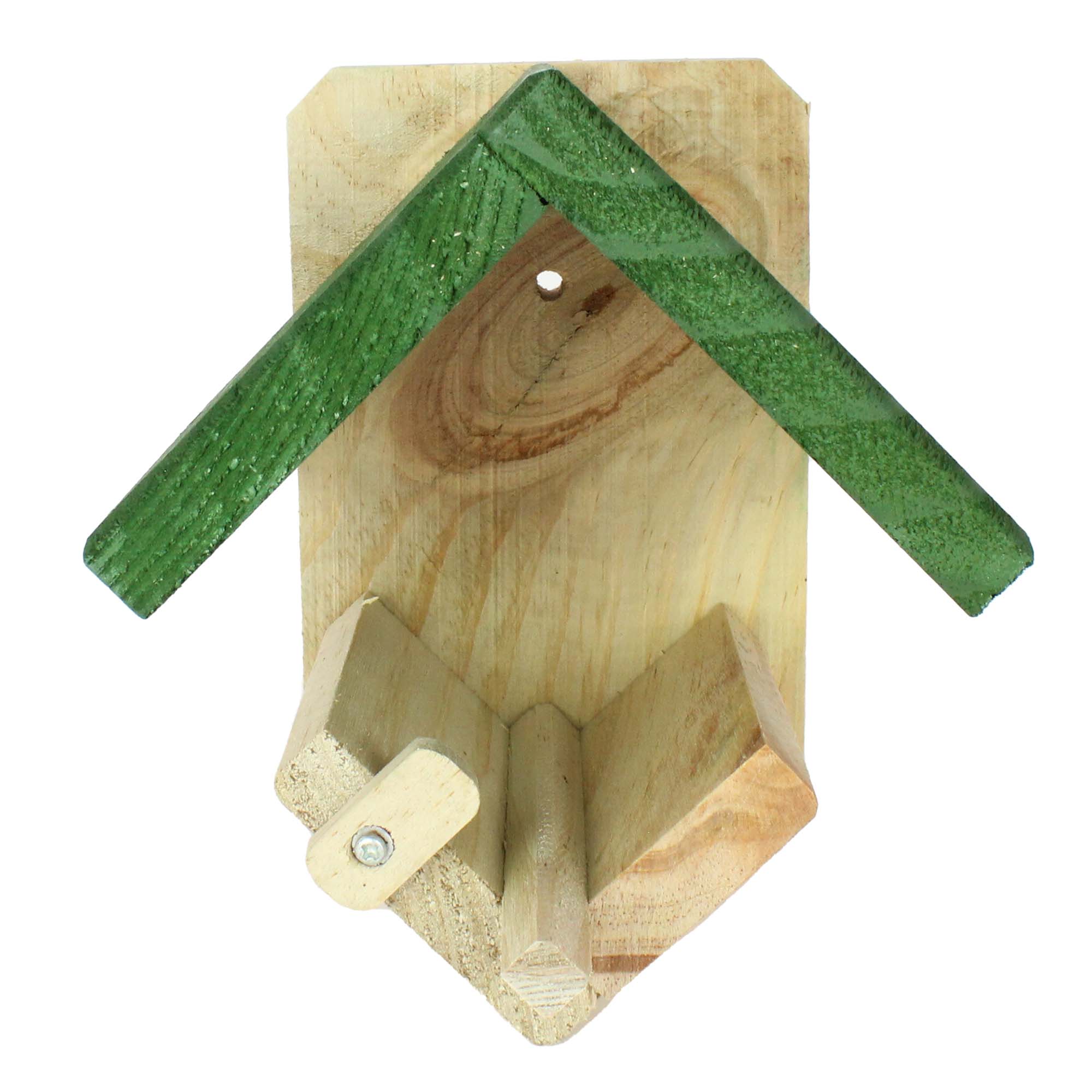 Erdnussbutterglashalter mit grünem Dach
