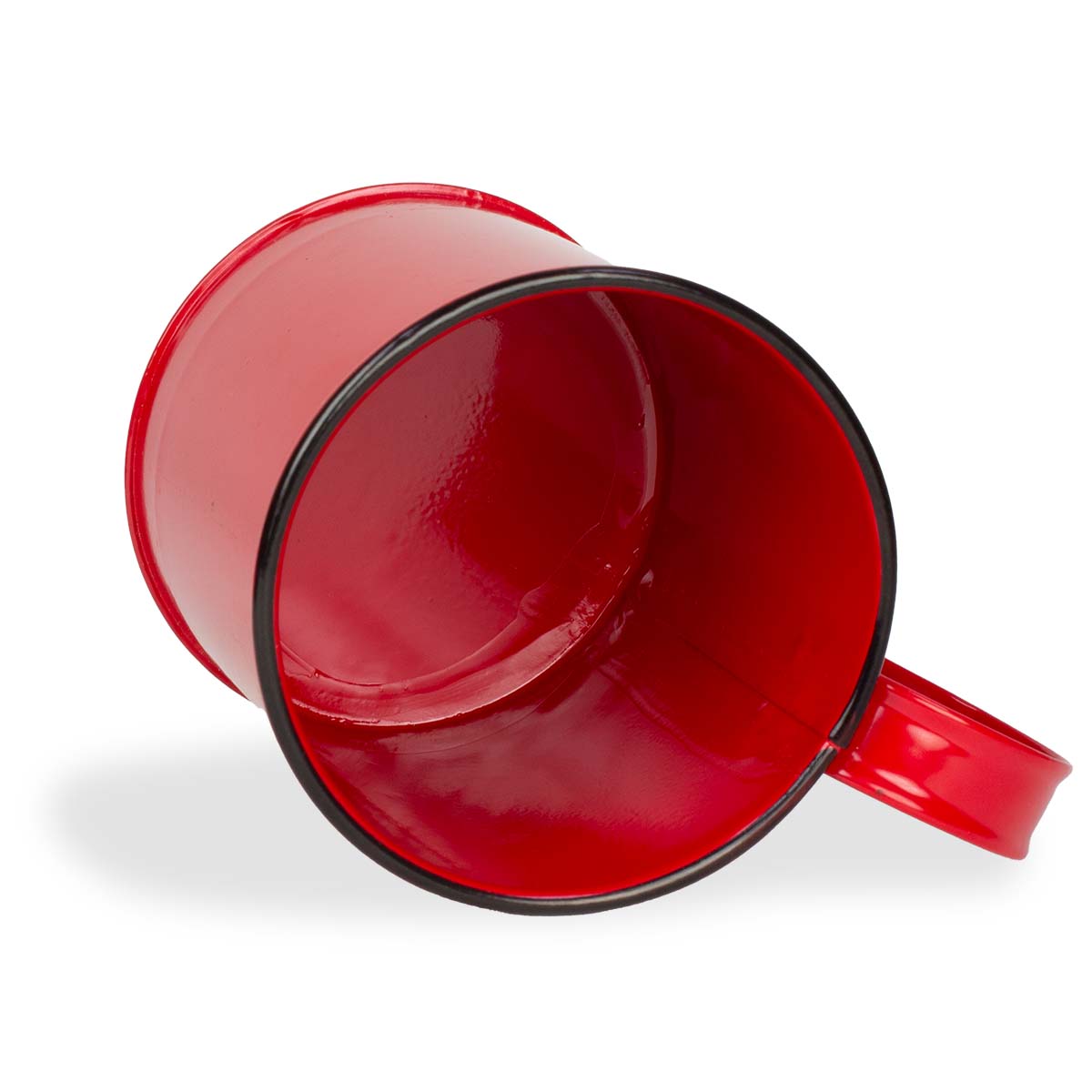 Vogelfutter-Tasse rot zum selber Befüllen